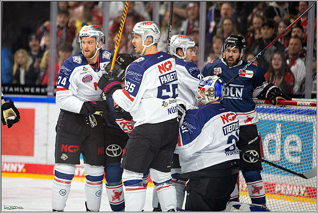 PENNY DEL; Koelner Haie- Nuernberger Ice Tigers; Koeln, 29.01.2023